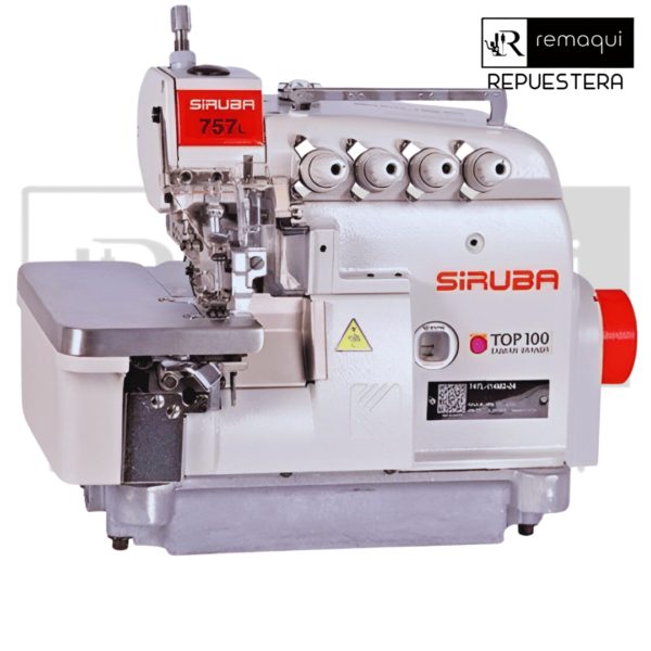 Máquina Overlock Industrial SIRUBA 757L