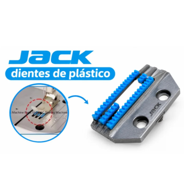 JACK dientes de plástico